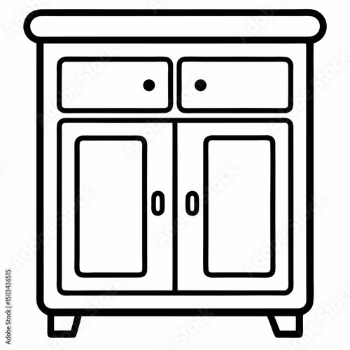 set of household appliances vector