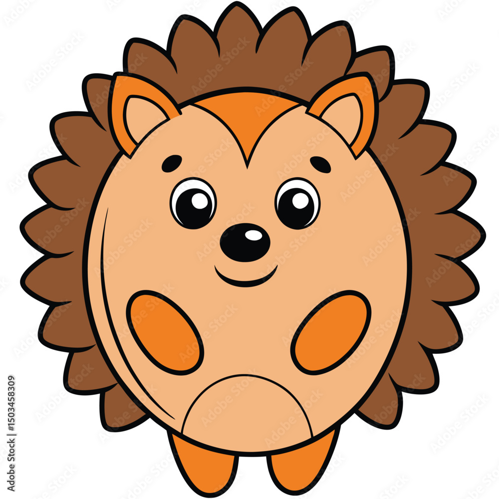 Fototapeta premium Balloon Animals flat vector illustration white background