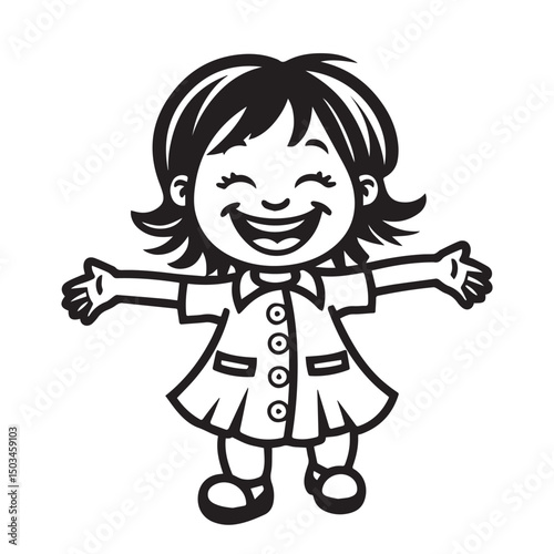 Happy face vector