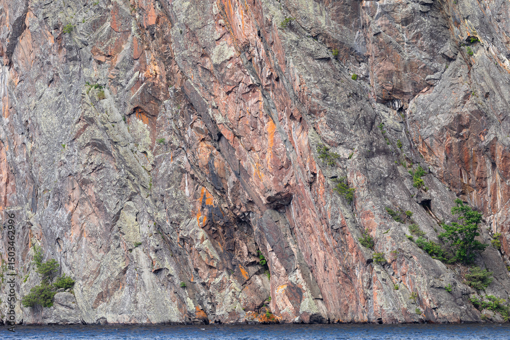 Fototapeta premium Bon Echo Rock Wall