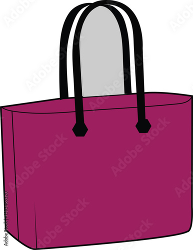 Title: Open Pink Storage Box with Button Closure