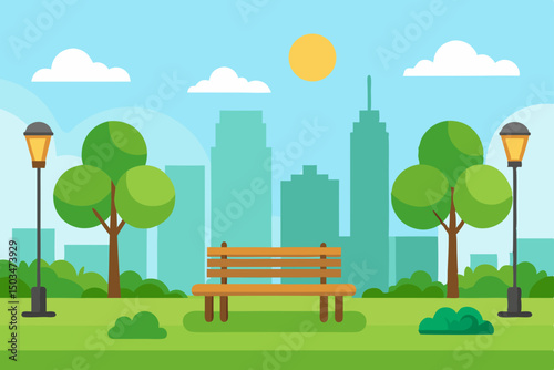 park in the city