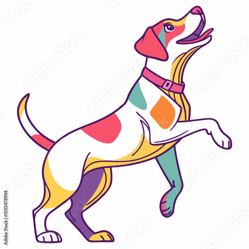 Dog vector