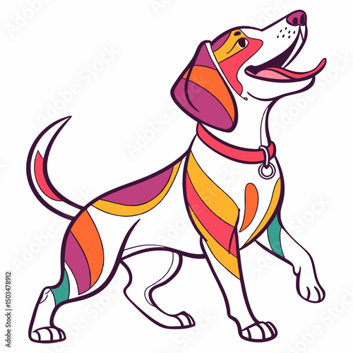 Dog vector