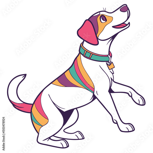 Dog vector