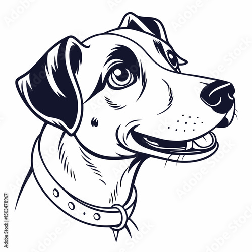 Dog vector