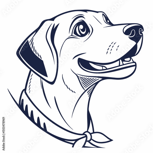 Dog vector
