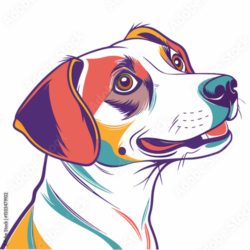 Dog vector