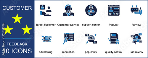 Customer feedback best icon sheet collections