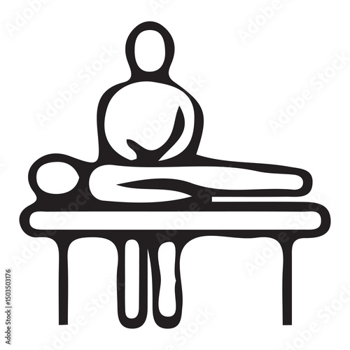 Relaxation Thai Therapy Massage Icon
