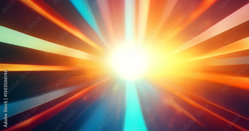 Obraz premium abstract background with rays