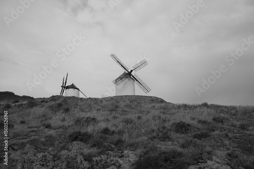 The windmills of Consuegra inspired Miguel de Cervantes for the famous fight episode between Don Quixote and the giants