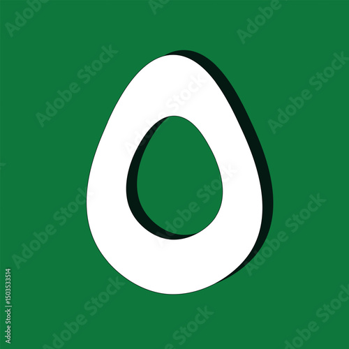 Kids colorful arabic numbers vector illustration. Arabic numerals.