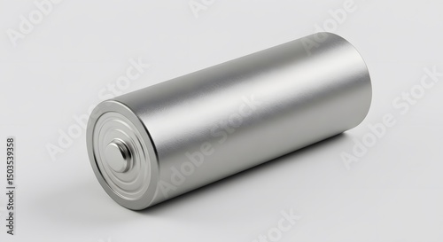blank battery cell isolated