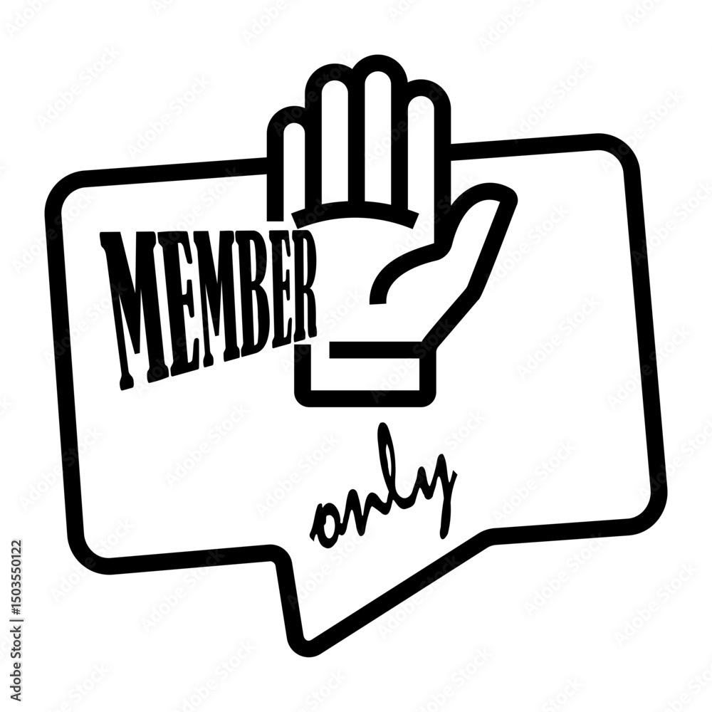 Obraz premium access Line Icon
