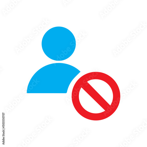 block account colored icon