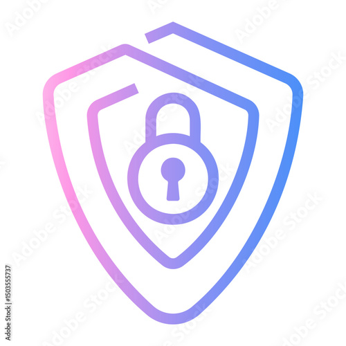 access Line Gradient Icon