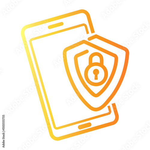 access Line Gradient Icon