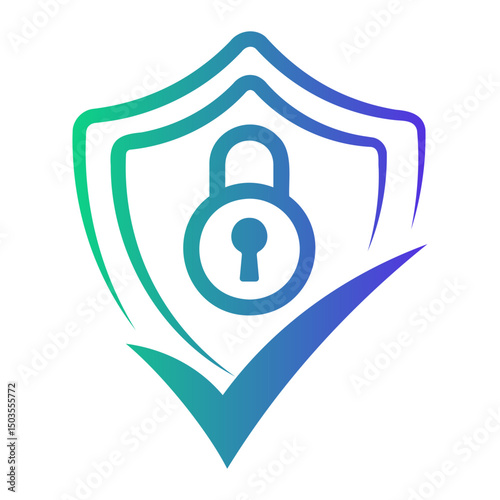 access Line Gradient Icon