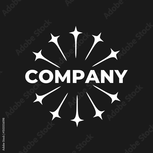 generic circle logo design , business logo , vector , symbol , company logo,background, emblem, swirl, infinity, circular	