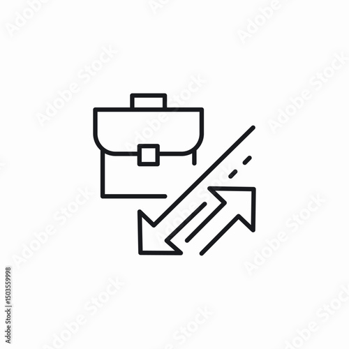 business transactions icon sign vector
