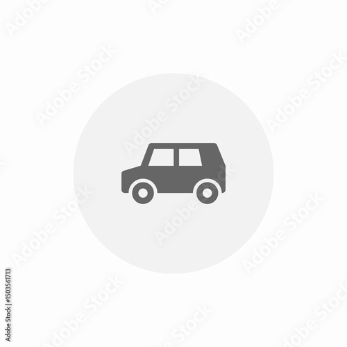 car vehicle icon sign vector