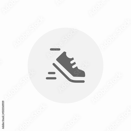fast steps icon sign vector