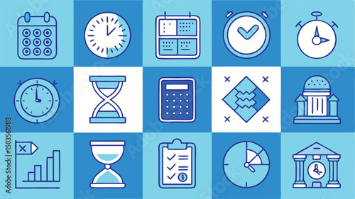 Mastering Time Management Icons for Productivity, Scheduling, and Efficiency