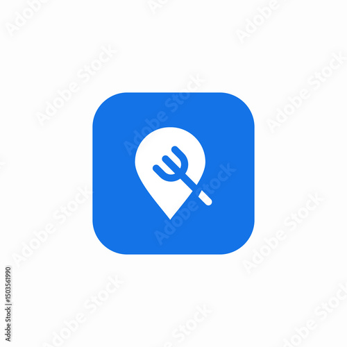 grill location icon sign vector