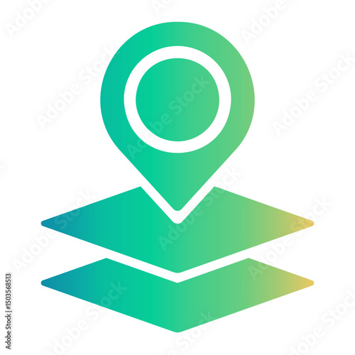mapping Gradient icon