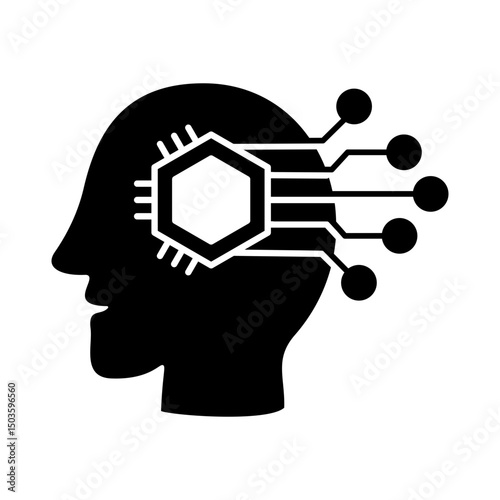 Intelligence Icon Glyph