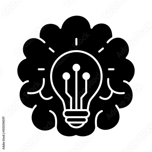 Intelligence Icon Glyph