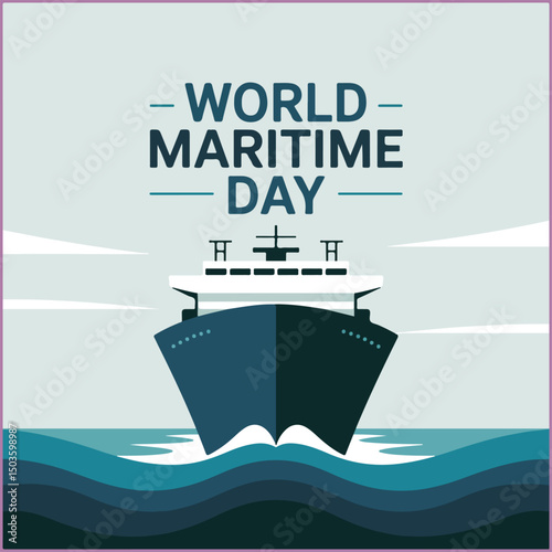 Celebrate maritime heritage, safety, and sustainability with bold, ocean-themed flyer design.