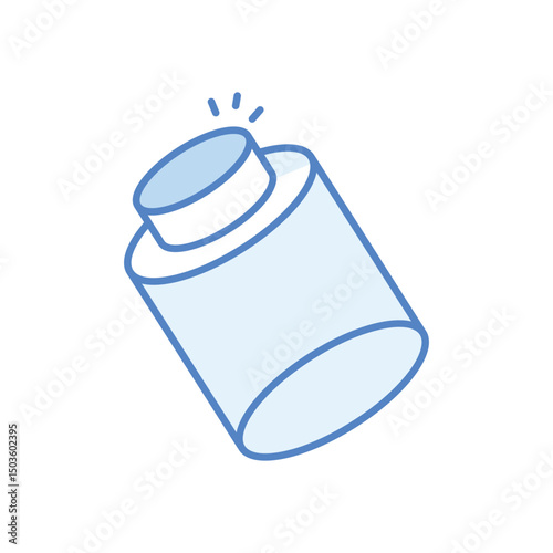 Pill Bottle vector icon