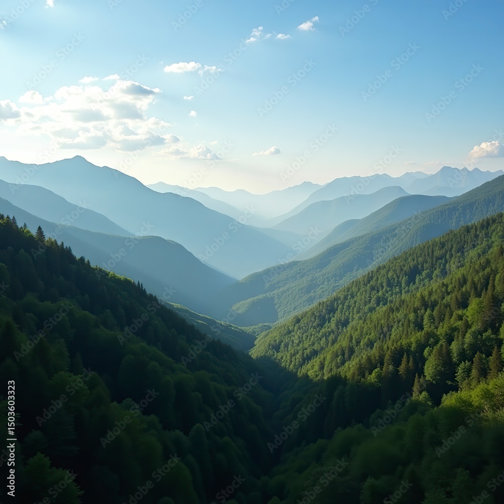 Obraz premium mountains in the mountains