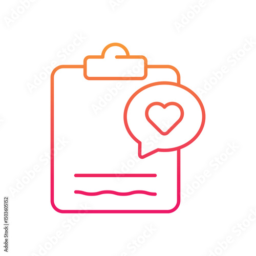 Medical Chart vector icon
