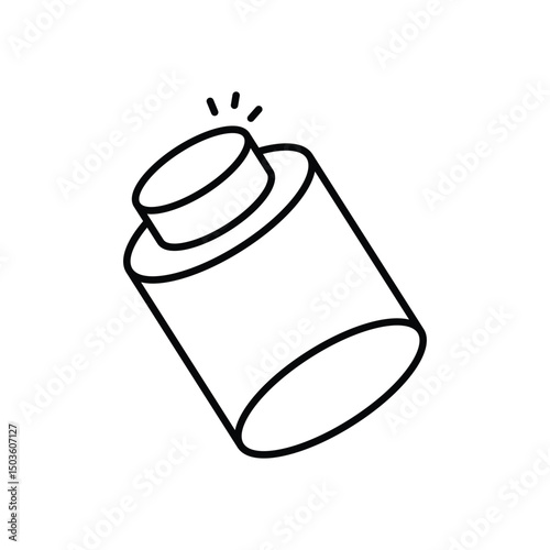 Pill Bottle vector icon
