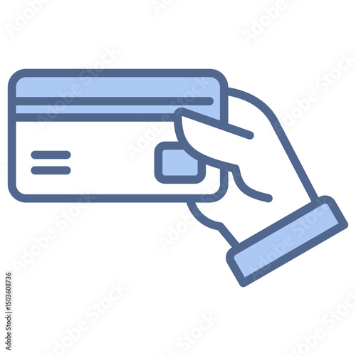 Credit Card Blue Icon