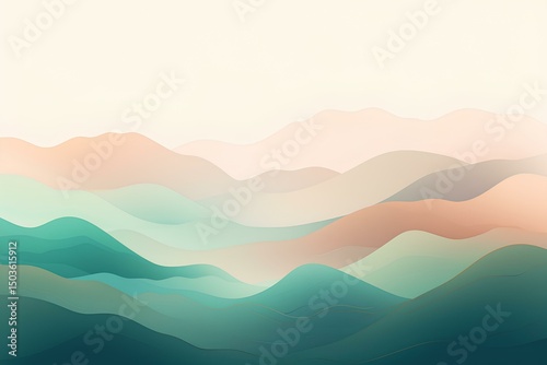 landscape with mountains