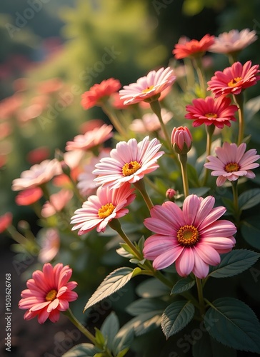 Vibrant Floral Photography with Bright Warm Tones: High-Resolution Realistic Flower Background for Spring Decor, Wedding Invitations, Home Wall Art, Greeting Card Design, or Nature-Themed Commercial P
