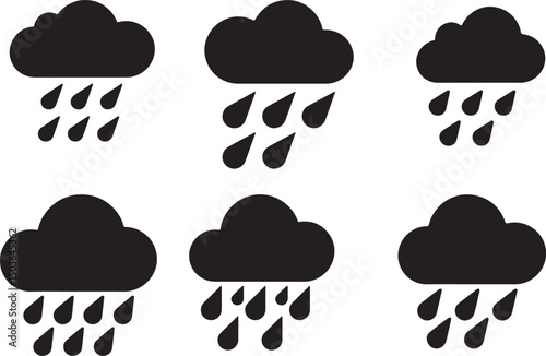 set of weather icons
