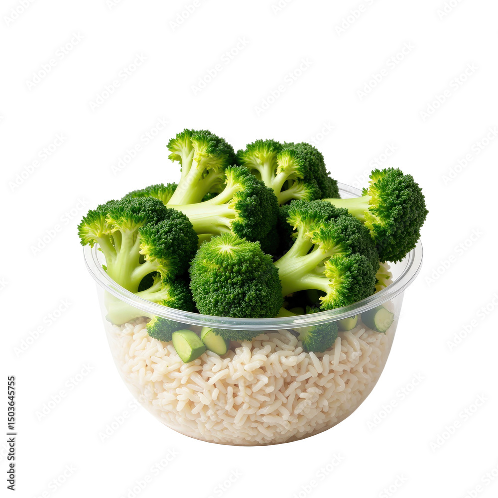 Delicious rice and broccoli dish. fresh and healthy meal ready to enjoy. nutrition-rich side. dietary options. easy meal prep. Delicious rice and broccoli dish. fresh and healthy meal ready to enjoy. nutrition-rich side. dietary options. easy meal prep.