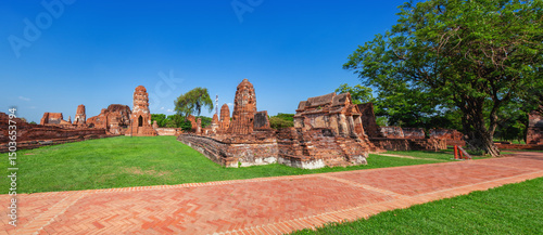 Wat Mahathat is a Buddhist temple in Ayutthaya, Thailand.