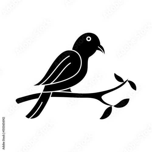 Bird Icon Glyph