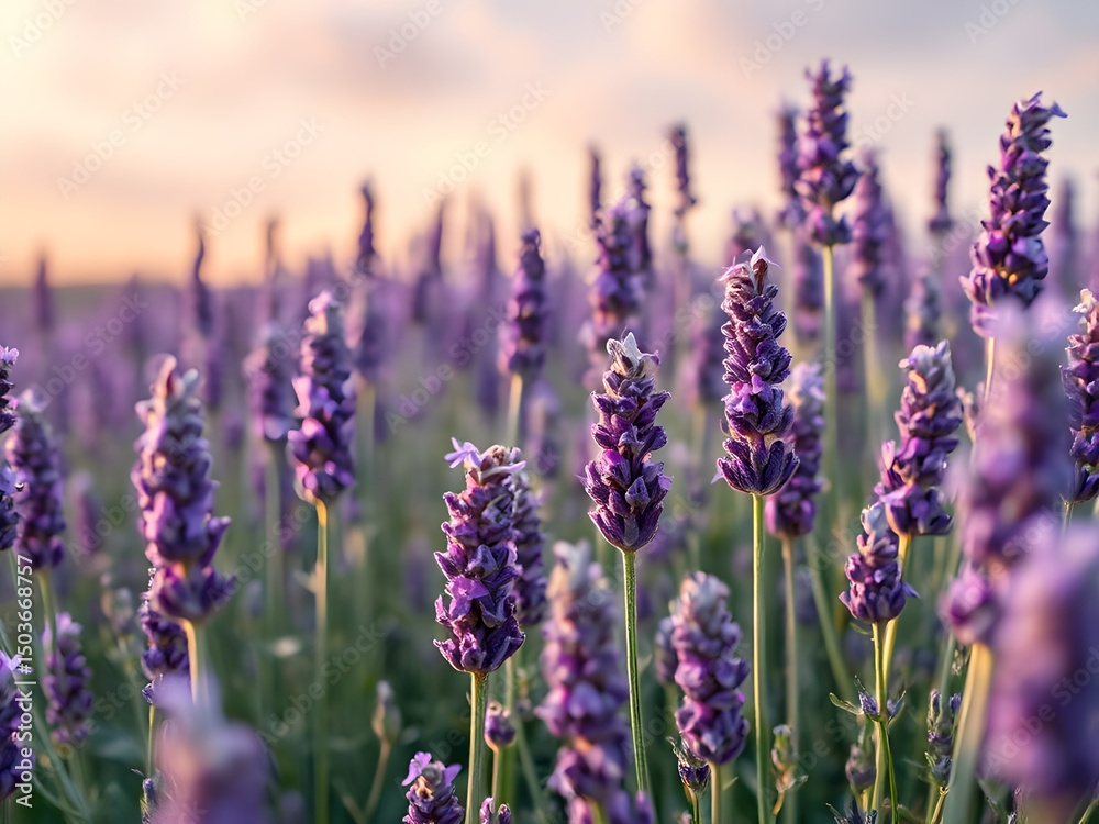 Fototapeta premium Scent of Serenity Lavender Dreams