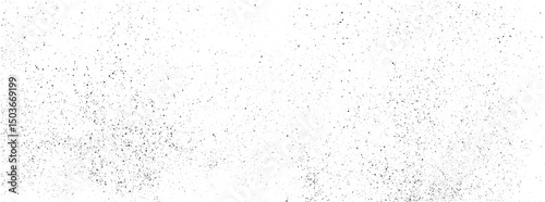 Black micro dust isolated on white background. Texture grunge background with little noisy tiny black dust. Background with black particles.