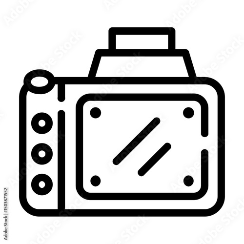 camera Line Icon