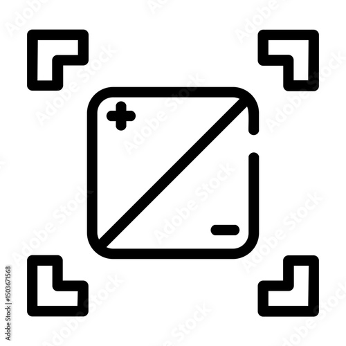exposure Line Icon