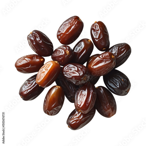 Fresh Dates Pile Ready For Healthy Snacking And Cooking