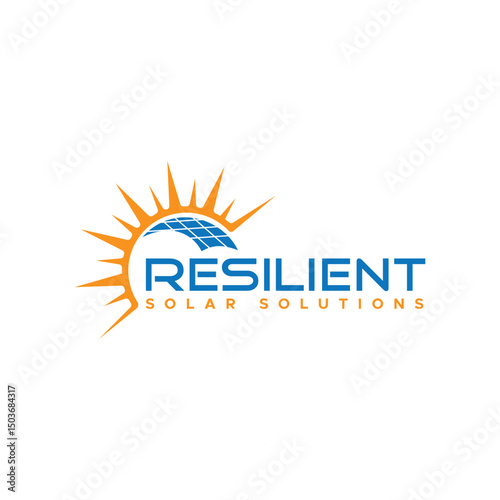 Bold Sun Solar logo featuring a glowing sun and sleek solar panel design, perfect for renewable energy companies, solar tech providers, and eco-friendly power solutions.
